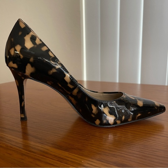 Ann Taylor Mila Tortoiseshell Print Pumps Size 6 - Picture 2 of 16